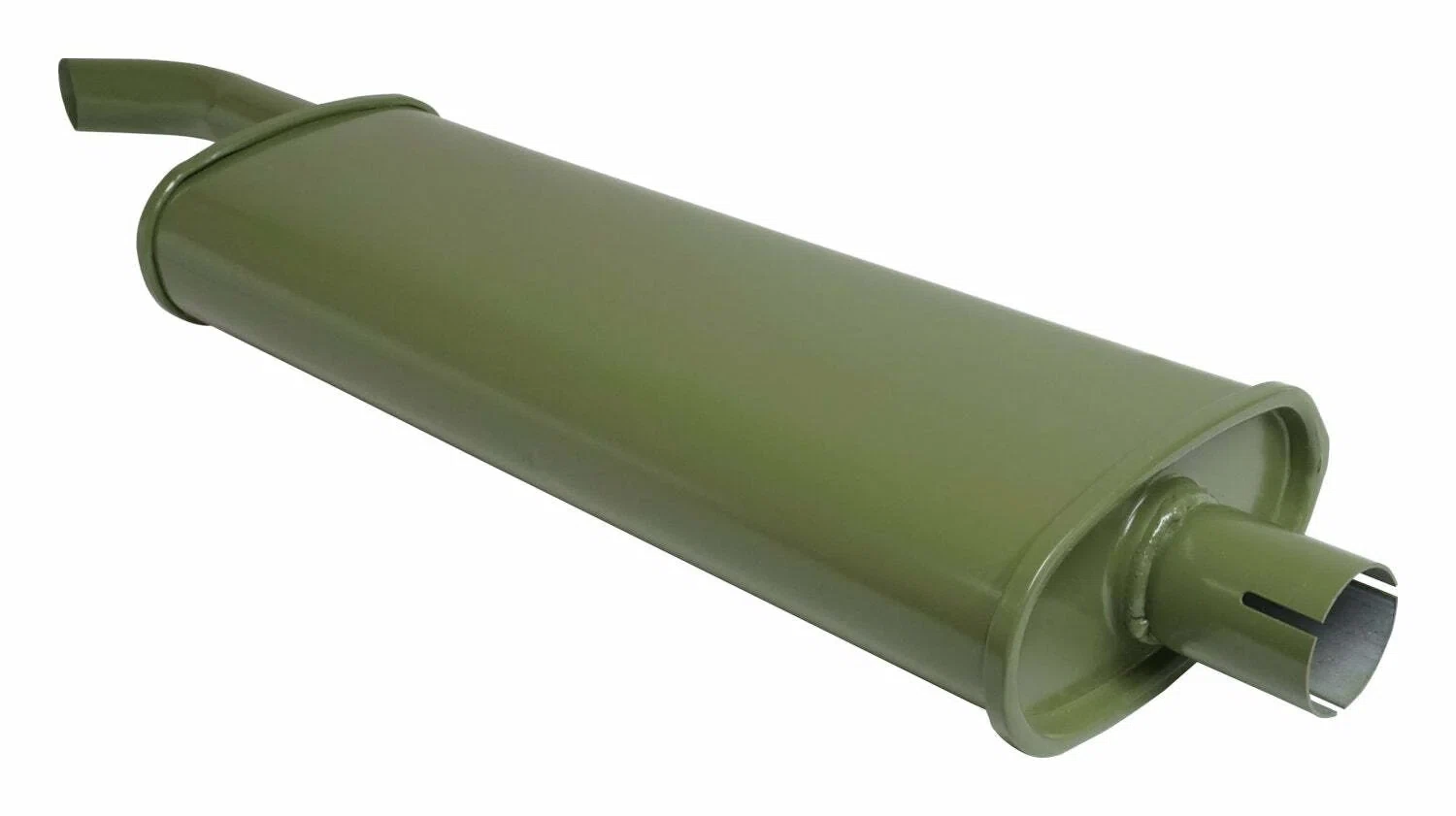 Vintage - Steel Olive Muffler - A6118